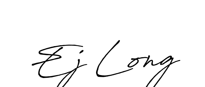 Also we have Ej Long name is the best signature style. Create professional handwritten signature collection using Antro_Vectra_Bolder autograph style. Ej Long signature style 7 images and pictures png