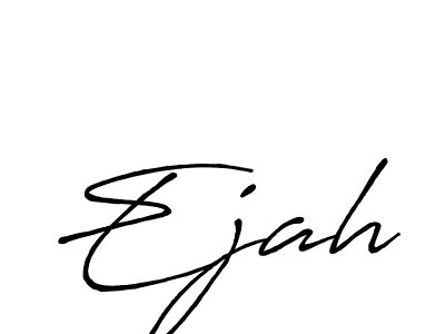 Similarly Antro_Vectra_Bolder is the best handwritten signature design. Signature creator online .You can use it as an online autograph creator for name Ejah. Ejah signature style 7 images and pictures png