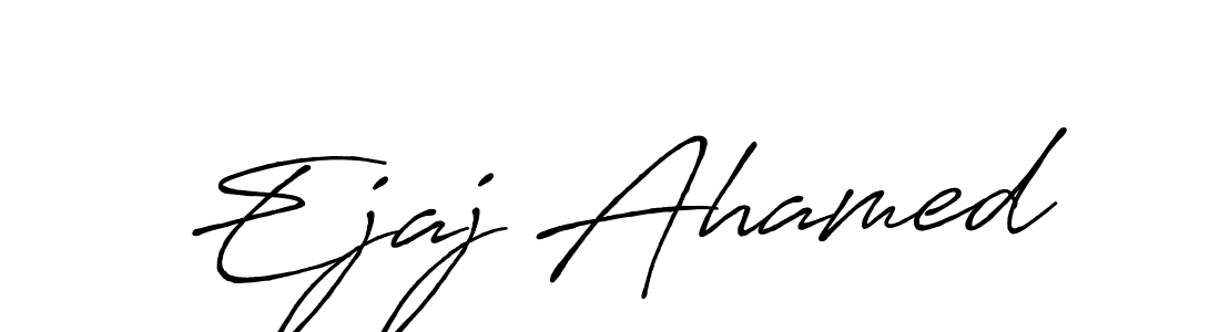 Make a short Ejaj Ahamed signature style. Manage your documents anywhere anytime using Antro_Vectra_Bolder. Create and add eSignatures, submit forms, share and send files easily. Ejaj Ahamed signature style 7 images and pictures png