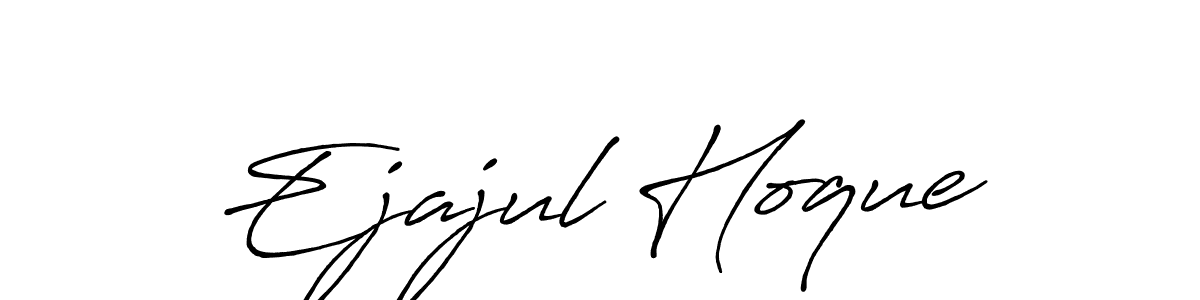 How to Draw Ejajul Hoque signature style? Antro_Vectra_Bolder is a latest design signature styles for name Ejajul Hoque. Ejajul Hoque signature style 7 images and pictures png