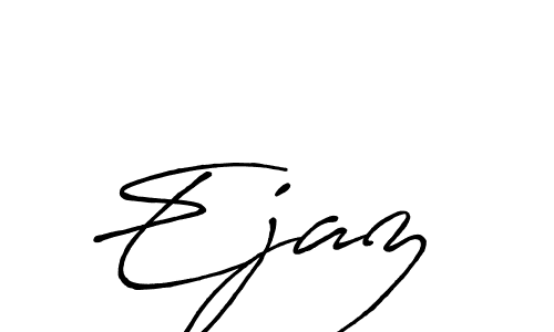 How to Draw Ejaz  signature style? Antro_Vectra_Bolder is a latest design signature styles for name Ejaz . Ejaz  signature style 7 images and pictures png