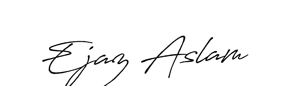 Make a short Ejaz Aslam signature style. Manage your documents anywhere anytime using Antro_Vectra_Bolder. Create and add eSignatures, submit forms, share and send files easily. Ejaz Aslam signature style 7 images and pictures png