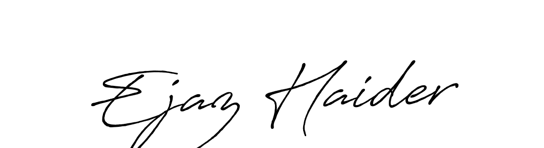 The best way (Antro_Vectra_Bolder) to make a short signature is to pick only two or three words in your name. The name Ejaz Haider include a total of six letters. For converting this name. Ejaz Haider signature style 7 images and pictures png