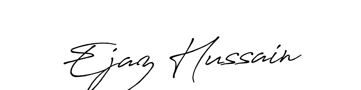 How to make Ejaz Hussain signature? Antro_Vectra_Bolder is a professional autograph style. Create handwritten signature for Ejaz Hussain name. Ejaz Hussain signature style 7 images and pictures png