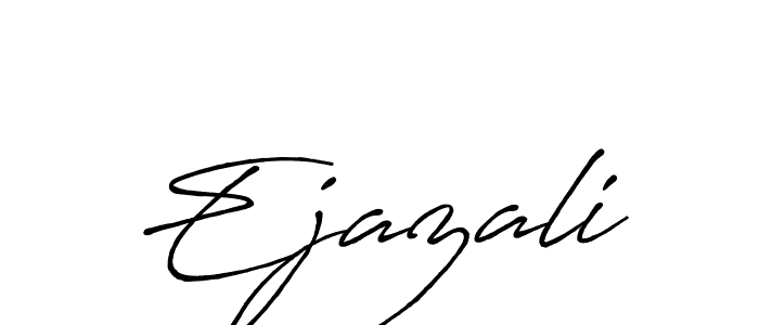 The best way (Antro_Vectra_Bolder) to make a short signature is to pick only two or three words in your name. The name Ejazali include a total of six letters. For converting this name. Ejazali signature style 7 images and pictures png