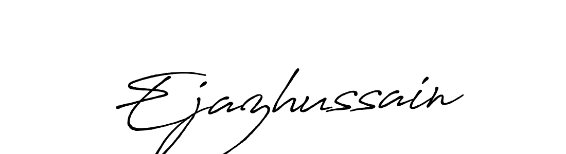 It looks lik you need a new signature style for name Ejazhussain. Design unique handwritten (Antro_Vectra_Bolder) signature with our free signature maker in just a few clicks. Ejazhussain signature style 7 images and pictures png