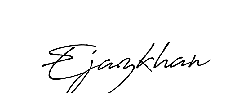 Ejazkhan stylish signature style. Best Handwritten Sign (Antro_Vectra_Bolder) for my name. Handwritten Signature Collection Ideas for my name Ejazkhan. Ejazkhan signature style 7 images and pictures png