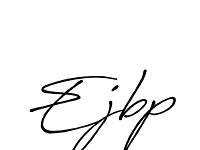 Antro_Vectra_Bolder is a professional signature style that is perfect for those who want to add a touch of class to their signature. It is also a great choice for those who want to make their signature more unique. Get Ejbp name to fancy signature for free. Ejbp signature style 7 images and pictures png