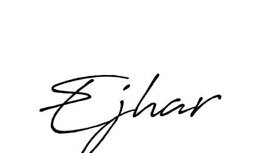 Also You can easily find your signature by using the search form. We will create Ejhar name handwritten signature images for you free of cost using Antro_Vectra_Bolder sign style. Ejhar signature style 7 images and pictures png