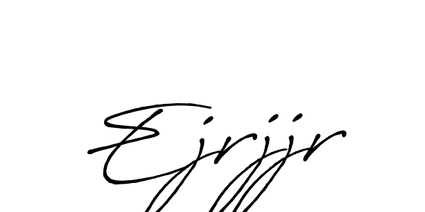 Make a beautiful signature design for name Ejrjjr. With this signature (Antro_Vectra_Bolder) style, you can create a handwritten signature for free. Ejrjjr signature style 7 images and pictures png