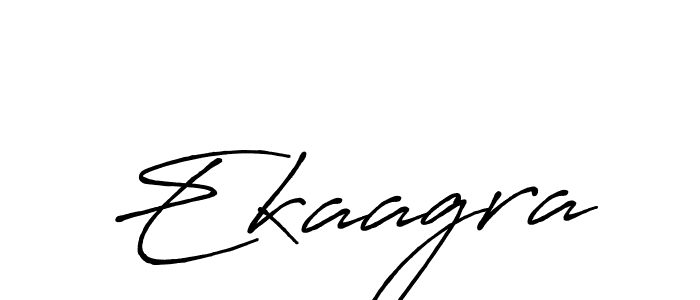 Antro_Vectra_Bolder is a professional signature style that is perfect for those who want to add a touch of class to their signature. It is also a great choice for those who want to make their signature more unique. Get Ekaagra name to fancy signature for free. Ekaagra signature style 7 images and pictures png