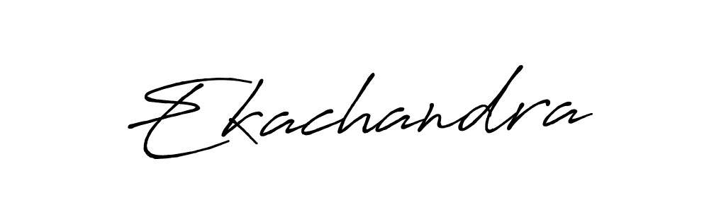 Use a signature maker to create a handwritten signature online. With this signature software, you can design (Antro_Vectra_Bolder) your own signature for name Ekachandra. Ekachandra signature style 7 images and pictures png