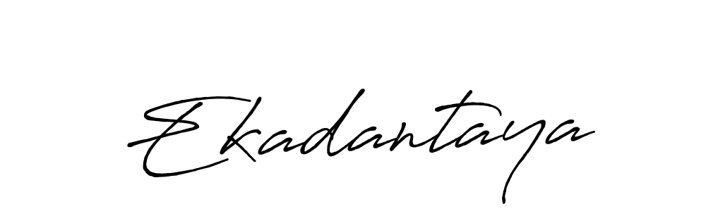 if you are searching for the best signature style for your name Ekadantaya. so please give up your signature search. here we have designed multiple signature styles  using Antro_Vectra_Bolder. Ekadantaya signature style 7 images and pictures png