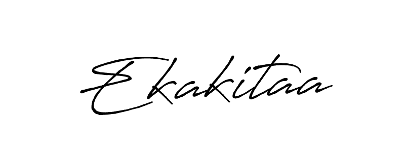 Use a signature maker to create a handwritten signature online. With this signature software, you can design (Antro_Vectra_Bolder) your own signature for name Ekakitaa. Ekakitaa signature style 7 images and pictures png