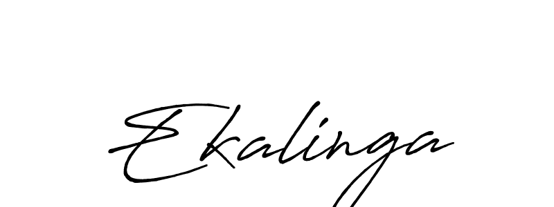 How to Draw Ekalinga signature style? Antro_Vectra_Bolder is a latest design signature styles for name Ekalinga. Ekalinga signature style 7 images and pictures png