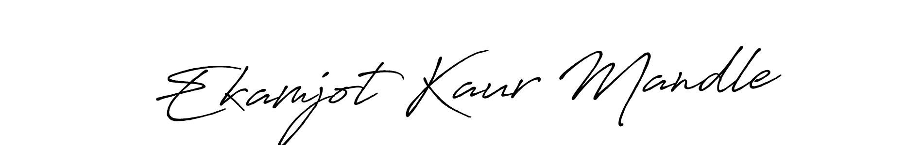 This is the best signature style for the Ekamjot Kaur Mandle name. Also you like these signature font (Antro_Vectra_Bolder). Mix name signature. Ekamjot Kaur Mandle signature style 7 images and pictures png