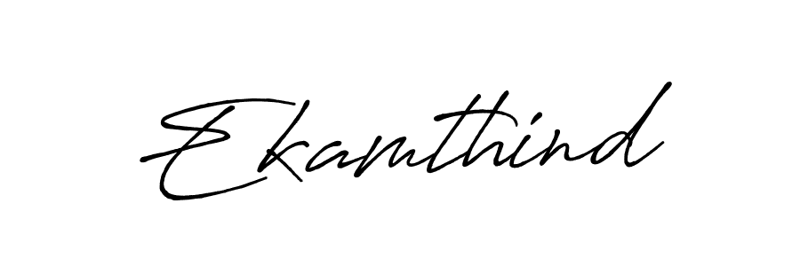 How to make Ekamthind signature? Antro_Vectra_Bolder is a professional autograph style. Create handwritten signature for Ekamthind name. Ekamthind signature style 7 images and pictures png