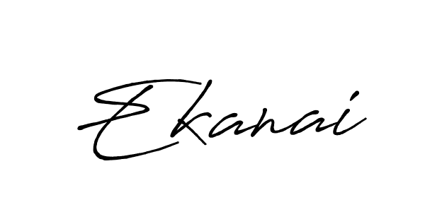 Best and Professional Signature Style for Ekanai. Antro_Vectra_Bolder Best Signature Style Collection. Ekanai signature style 7 images and pictures png