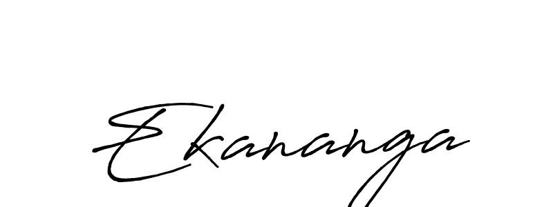 Once you've used our free online signature maker to create your best signature Antro_Vectra_Bolder style, it's time to enjoy all of the benefits that Ekananga name signing documents. Ekananga signature style 7 images and pictures png