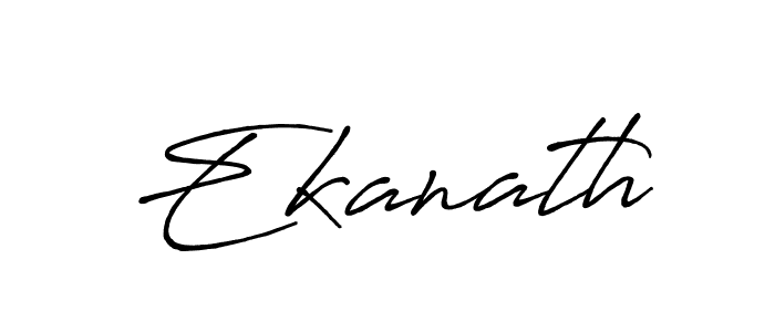 How to make Ekanath signature? Antro_Vectra_Bolder is a professional autograph style. Create handwritten signature for Ekanath name. Ekanath signature style 7 images and pictures png