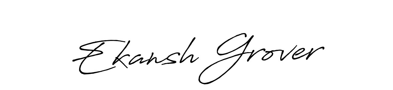 You can use this online signature creator to create a handwritten signature for the name Ekansh Grover. This is the best online autograph maker. Ekansh Grover signature style 7 images and pictures png