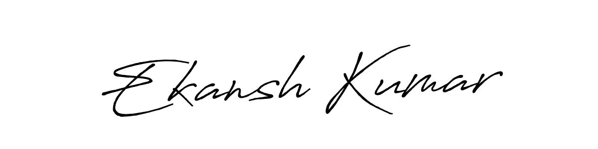 Make a short Ekansh Kumar signature style. Manage your documents anywhere anytime using Antro_Vectra_Bolder. Create and add eSignatures, submit forms, share and send files easily. Ekansh Kumar signature style 7 images and pictures png
