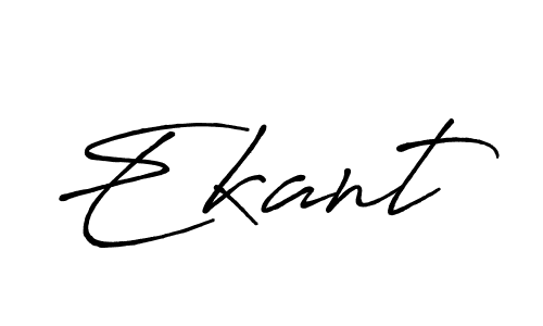 Best and Professional Signature Style for Ekant. Antro_Vectra_Bolder Best Signature Style Collection. Ekant signature style 7 images and pictures png