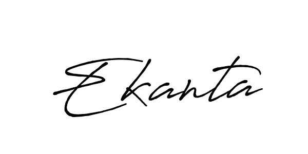 Make a beautiful signature design for name Ekanta. Use this online signature maker to create a handwritten signature for free. Ekanta signature style 7 images and pictures png