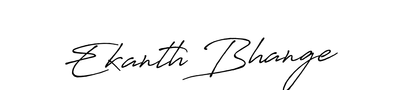 Also You can easily find your signature by using the search form. We will create Ekanth Bhange name handwritten signature images for you free of cost using Antro_Vectra_Bolder sign style. Ekanth Bhange signature style 7 images and pictures png