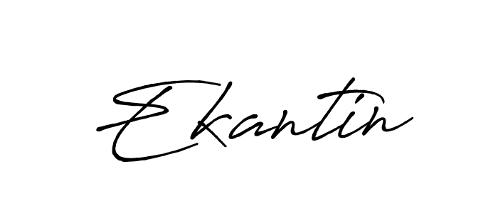 How to make Ekantin signature? Antro_Vectra_Bolder is a professional autograph style. Create handwritten signature for Ekantin name. Ekantin signature style 7 images and pictures png