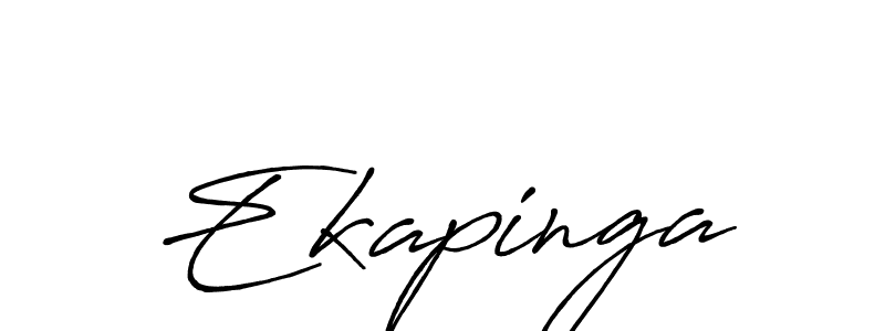 How to make Ekapinga signature? Antro_Vectra_Bolder is a professional autograph style. Create handwritten signature for Ekapinga name. Ekapinga signature style 7 images and pictures png
