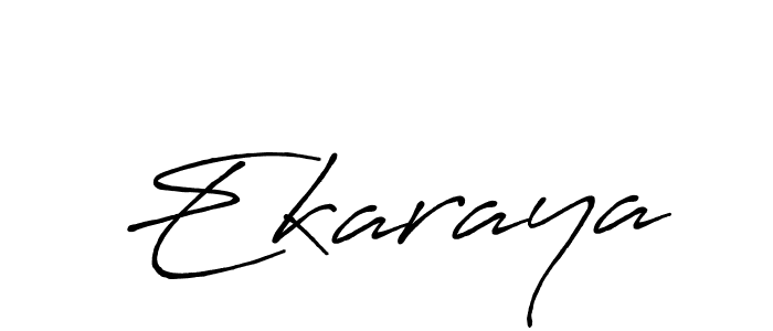 Design your own signature with our free online signature maker. With this signature software, you can create a handwritten (Antro_Vectra_Bolder) signature for name Ekaraya. Ekaraya signature style 7 images and pictures png