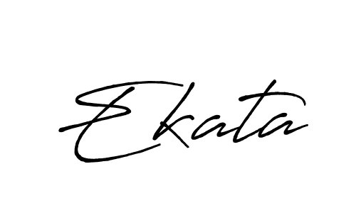 Also we have Ekata name is the best signature style. Create professional handwritten signature collection using Antro_Vectra_Bolder autograph style. Ekata signature style 7 images and pictures png