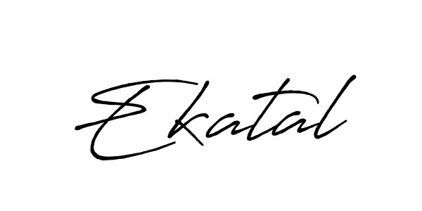 Also You can easily find your signature by using the search form. We will create Ekatal name handwritten signature images for you free of cost using Antro_Vectra_Bolder sign style. Ekatal signature style 7 images and pictures png