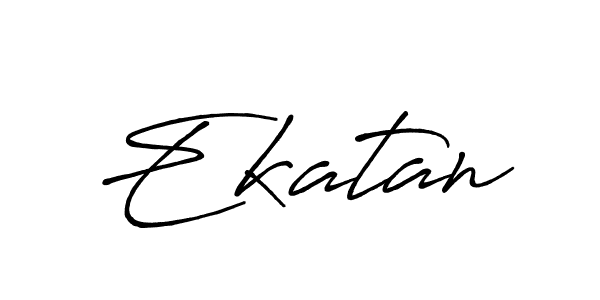 Design your own signature with our free online signature maker. With this signature software, you can create a handwritten (Antro_Vectra_Bolder) signature for name Ekatan. Ekatan signature style 7 images and pictures png