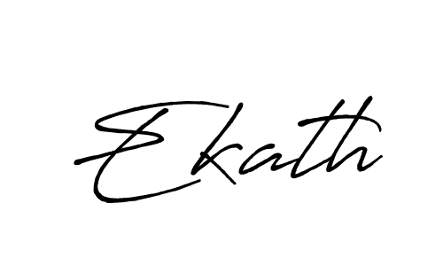 You should practise on your own different ways (Antro_Vectra_Bolder) to write your name (Ekath) in signature. don't let someone else do it for you. Ekath signature style 7 images and pictures png