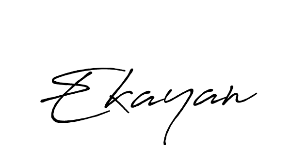 if you are searching for the best signature style for your name Ekayan. so please give up your signature search. here we have designed multiple signature styles  using Antro_Vectra_Bolder. Ekayan signature style 7 images and pictures png