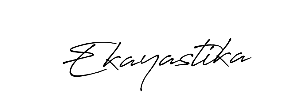 Here are the top 10 professional signature styles for the name Ekayastika. These are the best autograph styles you can use for your name. Ekayastika signature style 7 images and pictures png