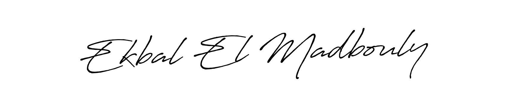 Antro_Vectra_Bolder is a professional signature style that is perfect for those who want to add a touch of class to their signature. It is also a great choice for those who want to make their signature more unique. Get Ekbal El Madbouly name to fancy signature for free. Ekbal El Madbouly signature style 7 images and pictures png