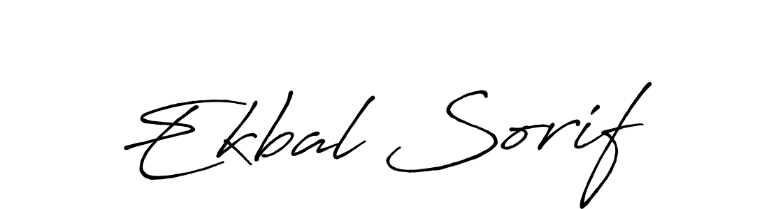 if you are searching for the best signature style for your name Ekbal Sorif. so please give up your signature search. here we have designed multiple signature styles  using Antro_Vectra_Bolder. Ekbal Sorif signature style 7 images and pictures png