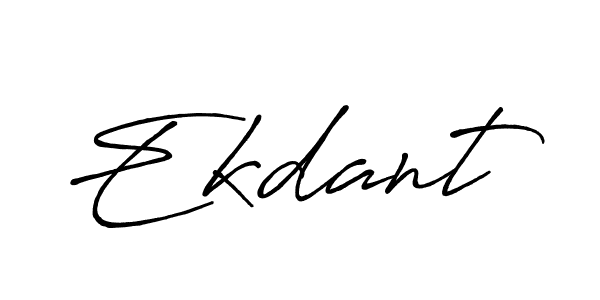 Design your own signature with our free online signature maker. With this signature software, you can create a handwritten (Antro_Vectra_Bolder) signature for name Ekdant. Ekdant signature style 7 images and pictures png