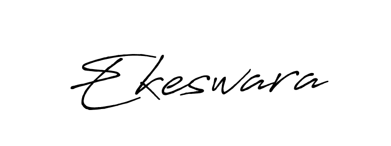 How to make Ekeswara signature? Antro_Vectra_Bolder is a professional autograph style. Create handwritten signature for Ekeswara name. Ekeswara signature style 7 images and pictures png