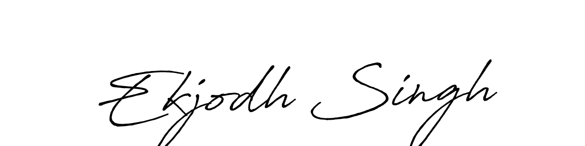 Also we have Ekjodh Singh name is the best signature style. Create professional handwritten signature collection using Antro_Vectra_Bolder autograph style. Ekjodh Singh signature style 7 images and pictures png