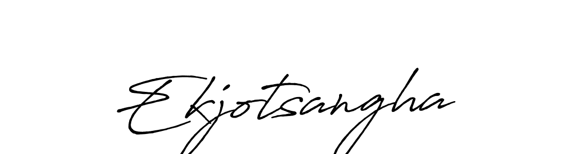 Similarly Antro_Vectra_Bolder is the best handwritten signature design. Signature creator online .You can use it as an online autograph creator for name Ekjotsangha. Ekjotsangha signature style 7 images and pictures png