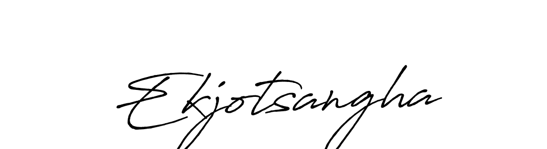 Similarly Antro_Vectra_Bolder is the best handwritten signature design. Signature creator online .You can use it as an online autograph creator for name Ekjotsangha. Ekjotsangha signature style 7 images and pictures png