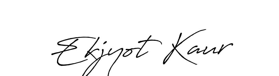 Use a signature maker to create a handwritten signature online. With this signature software, you can design (Antro_Vectra_Bolder) your own signature for name Ekjyot Kaur. Ekjyot Kaur signature style 7 images and pictures png