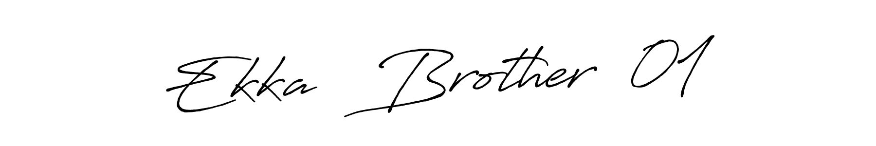 Antro_Vectra_Bolder is a professional signature style that is perfect for those who want to add a touch of class to their signature. It is also a great choice for those who want to make their signature more unique. Get Ekka   Brother  01 name to fancy signature for free. Ekka   Brother  01 signature style 7 images and pictures png