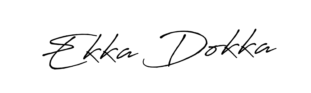 Also You can easily find your signature by using the search form. We will create Ekka Dokka name handwritten signature images for you free of cost using Antro_Vectra_Bolder sign style. Ekka Dokka signature style 7 images and pictures png