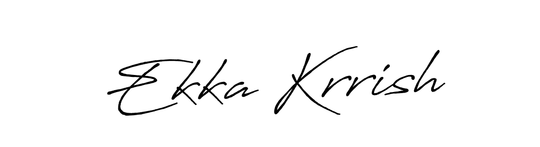 Make a short Ekka Krrish signature style. Manage your documents anywhere anytime using Antro_Vectra_Bolder. Create and add eSignatures, submit forms, share and send files easily. Ekka Krrish signature style 7 images and pictures png