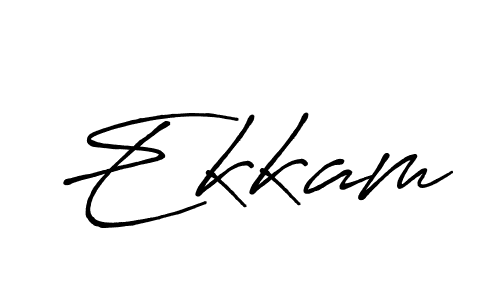 It looks lik you need a new signature style for name Ekkam. Design unique handwritten (Antro_Vectra_Bolder) signature with our free signature maker in just a few clicks. Ekkam signature style 7 images and pictures png